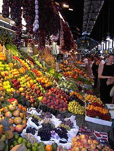 Market off Las Ramblas