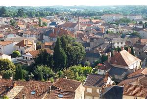 View over Chauvigny